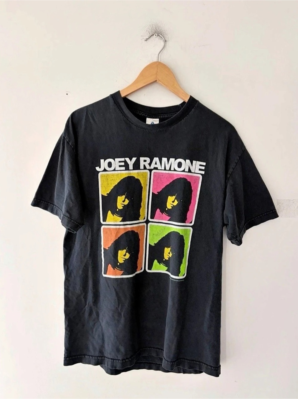 Vintage The Ramones Band Joey Ramone T-shirt Size L